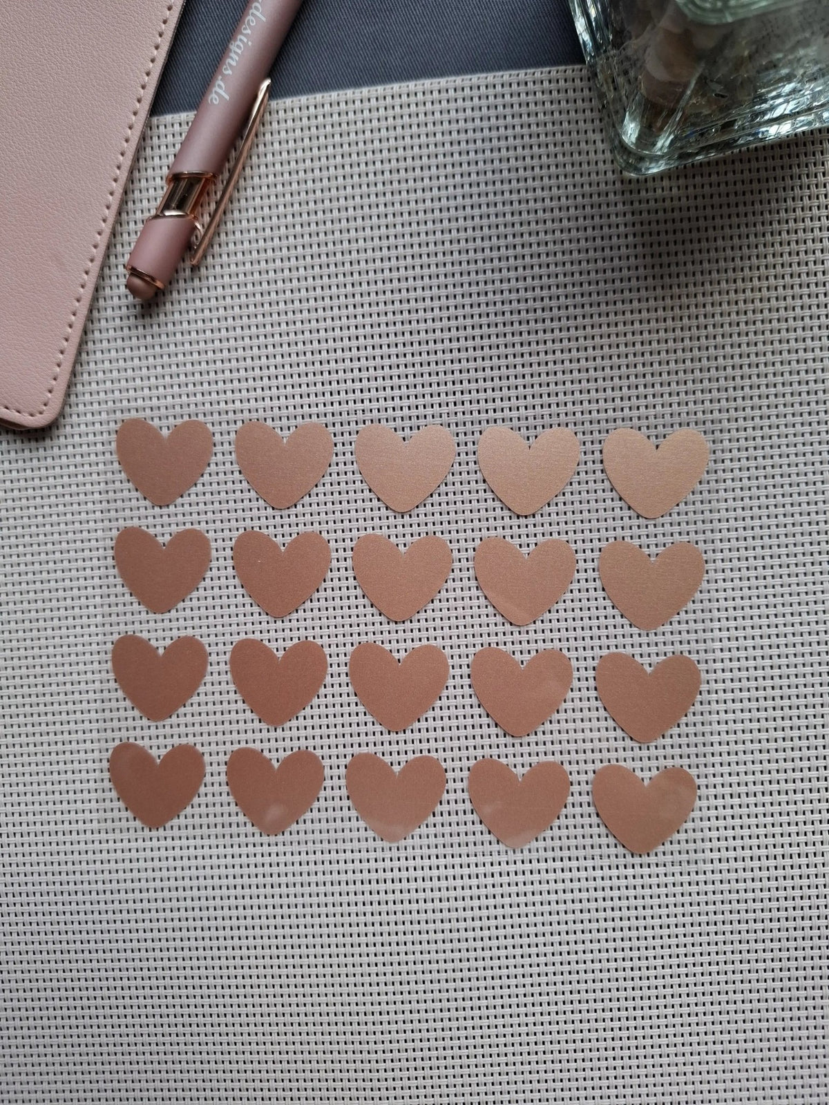 Bügelmotiv Bogen - HERZ - AC Designs