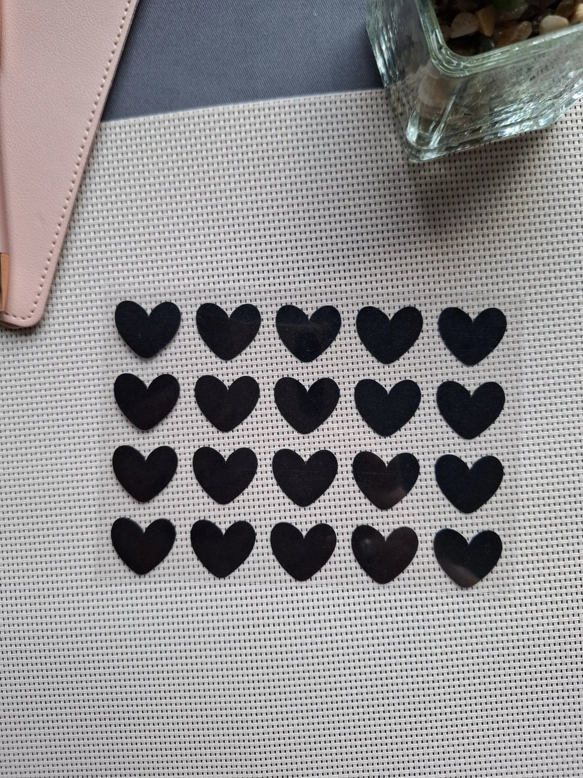Bügelmotiv Bogen - HERZ - AC Designs