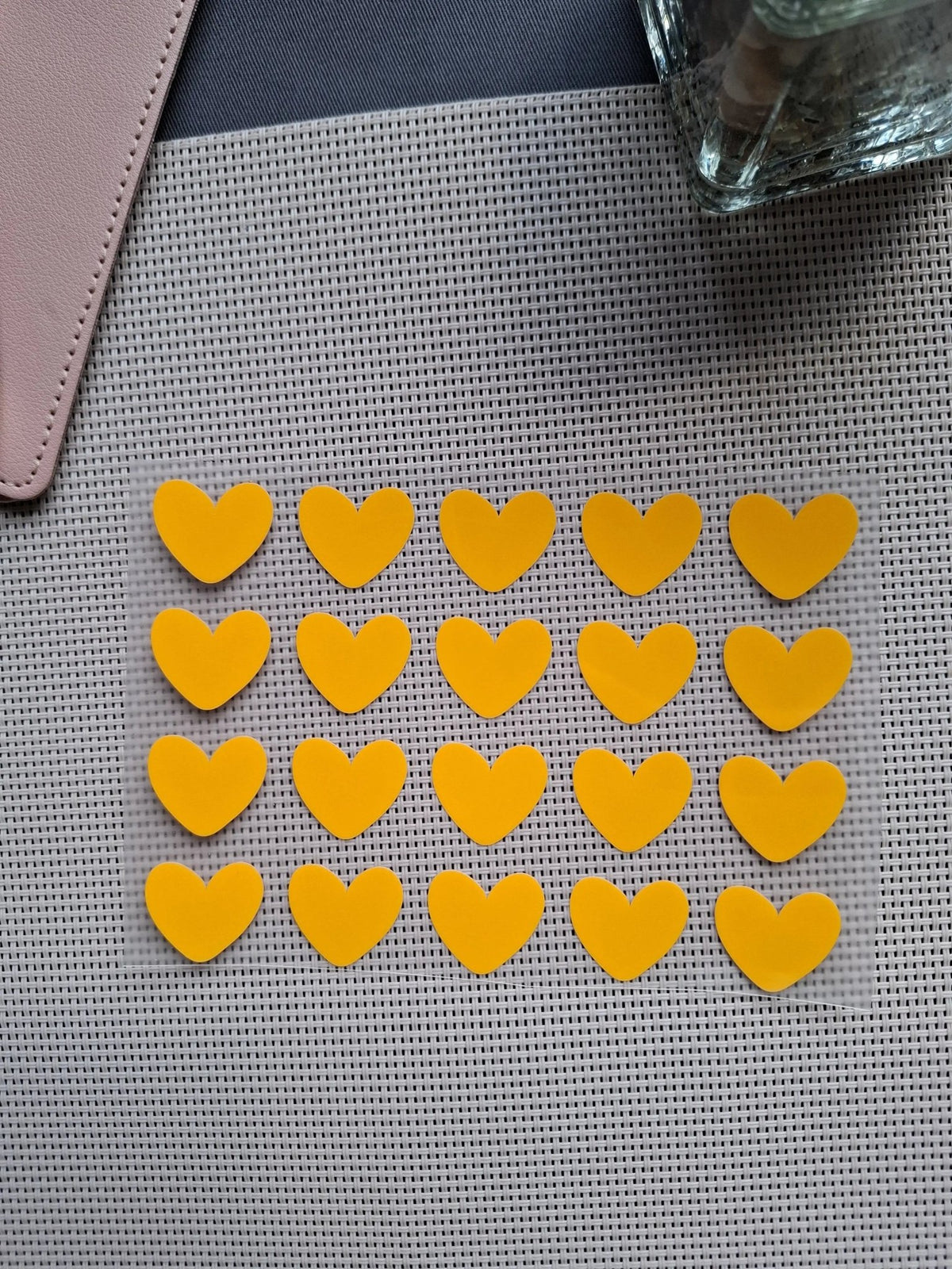 Bügelmotiv Bogen - HERZ - AC Designs