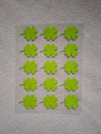 Bügelmotiv Bogen - KLEEBLATT - AC Designs