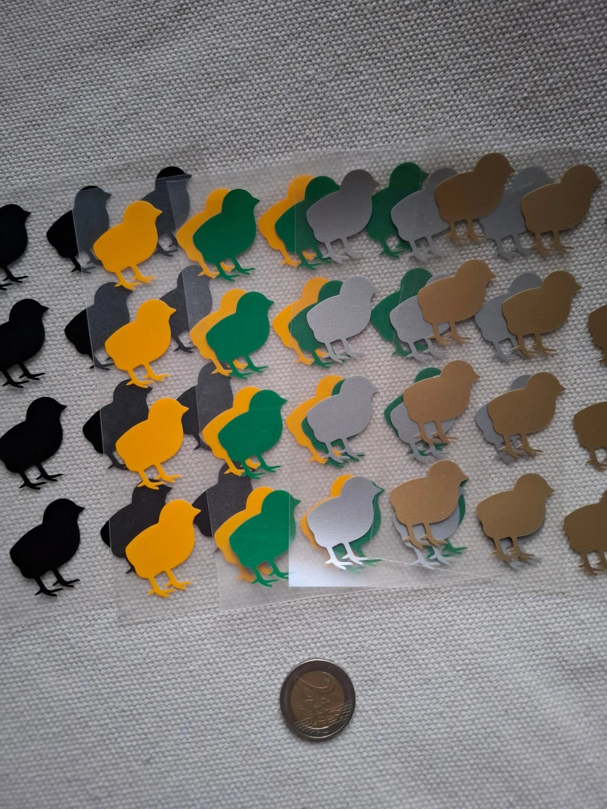 Bügelmotiv Bogen - KÜKEN - AC Designs