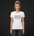 Bügelmotiv „Ich bin nicht gemein, nur scheiße ehrlich“ - Lustiger Spruch in Schwarz oder Weiß - AC Designs