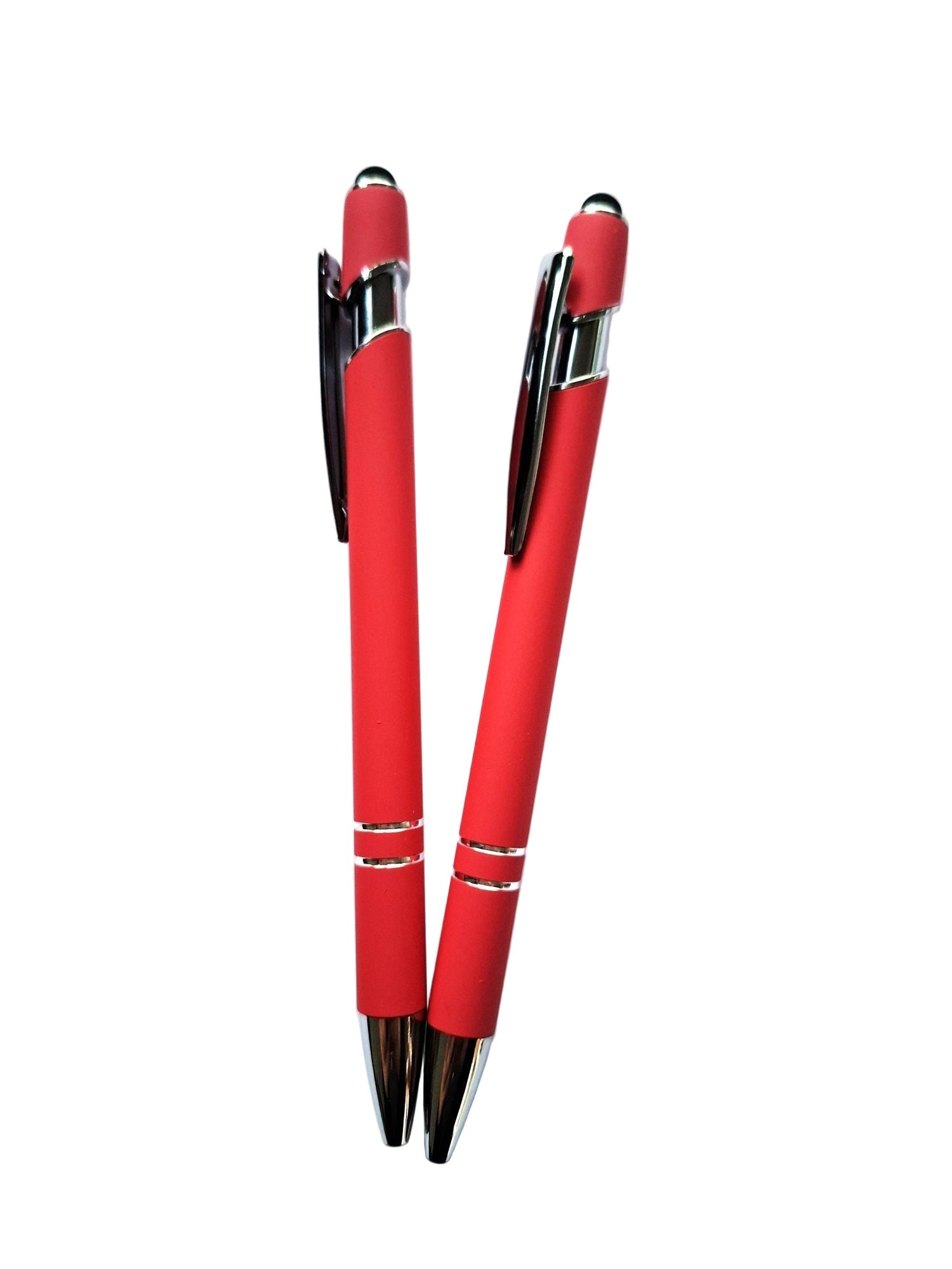 Eleganter Metall - Kugelschreiber in Coral mit personalisierter Lasergravur - AC Designs