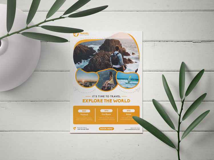 Flyer DIN A5 beidseitig bedrucken – 250 g/m² hochwertiges Papier - AC Designs