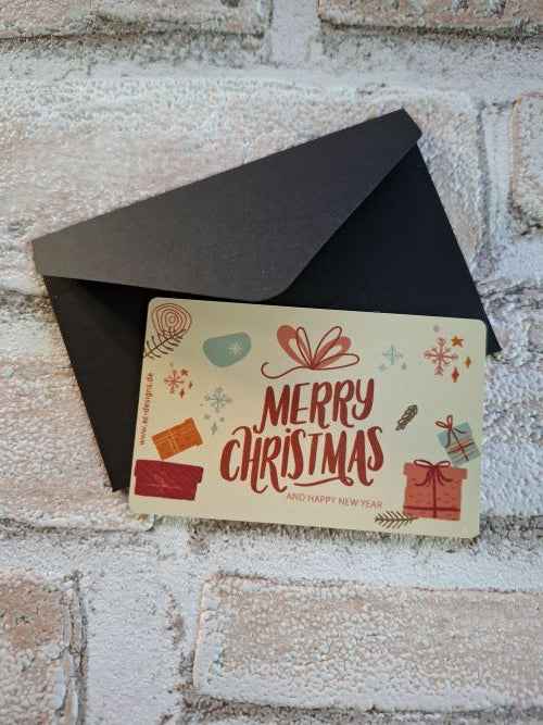 Gutschein - MERRY CHRISTMAS