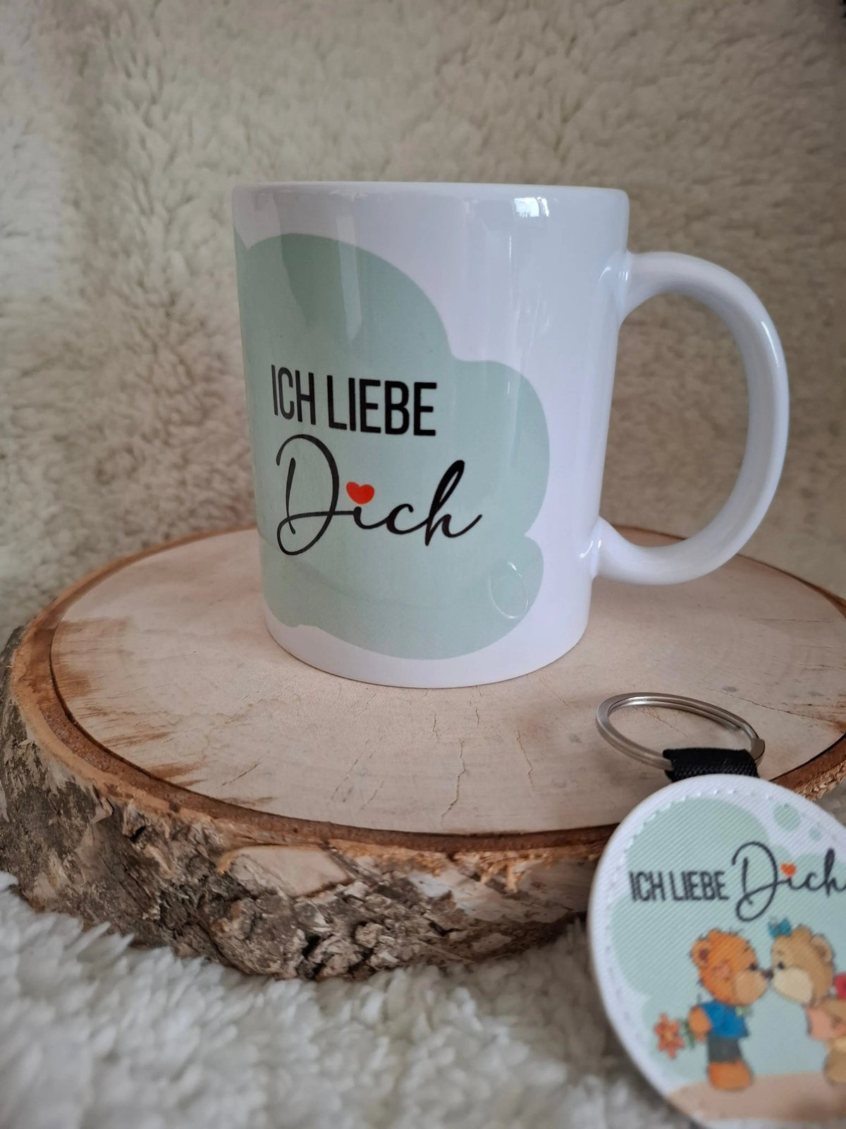 Kaffeebecher mit Bärchen & 'Ich liebe dich' – Süßes Geschenk für Verliebte - AC Designs