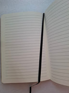 Notizbuch mit Namen graviert – Kork A5 'Landkarte meiner Erinnerungen' | Persönliches Geschenk - AC Designs