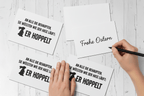 Osterkarten A6 „Er hoppelt“ - 4er Set auf A4 | Digital Download zum Ausdrucken - AC Designs