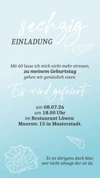 Personalisierte digitale Geburtstagskarte Maritim ⚓ | Einladung mit Namen & Datum - AC Designs