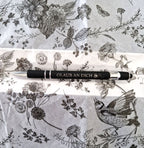 Personalisierter Kugelschreiber “Glaub an dich” | edles Metall • Gravur & Touch-Spitze - AC Designs