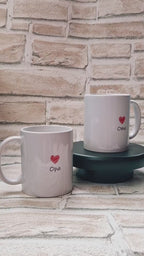 Kaffeebecher mit Herz & 'Oma/Opa' – Rührendes Dankeschön-Geschenk
