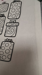 Ausmalbügelmotiv - WEIHNACHTSGESCHENK