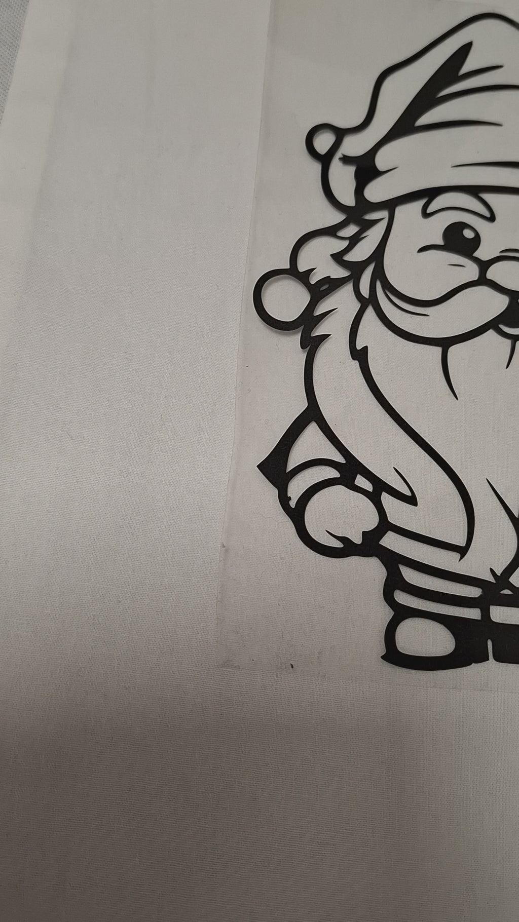 Ausmalbügelmotiv - WEIHNACHTSMANN