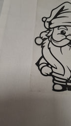 Ausmalbügelmotiv - WEIHNACHTSMANN