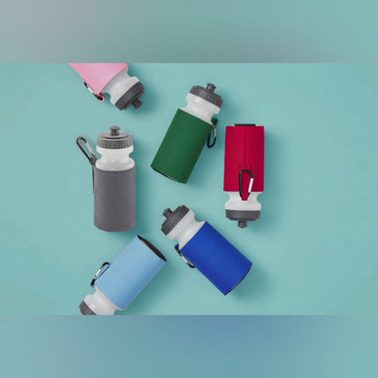 Personalisierte Trinkflasche mit Schulmotiv