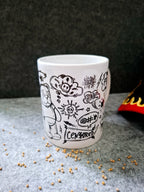 Individueller Kaffeebecher 'Graffiti-Style' – Ideal für Morgenmuffel - AC Designs