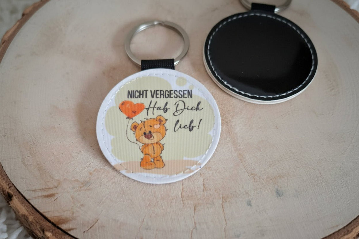 Schlüsselanhänger - HAB DICH LIEB - AC Designs