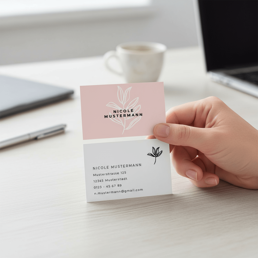 Visitenkarten FLOWER - AC Designs