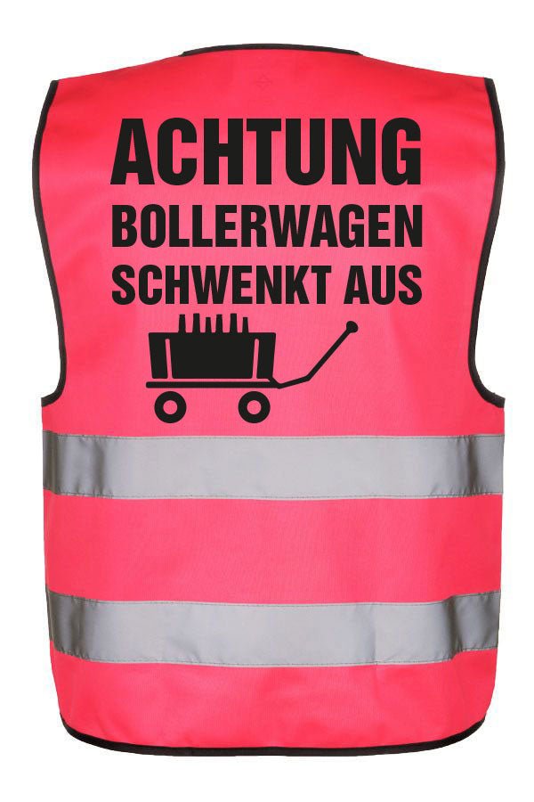 Warnweste - ACHTUNG BOLLERWAGEN - AC Designs