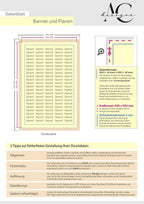 Werbebanner & PVC-Planen bedrucken lassen – eigene Datei, plano - AC Designs